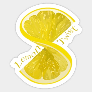 Lemon Twist Sticker